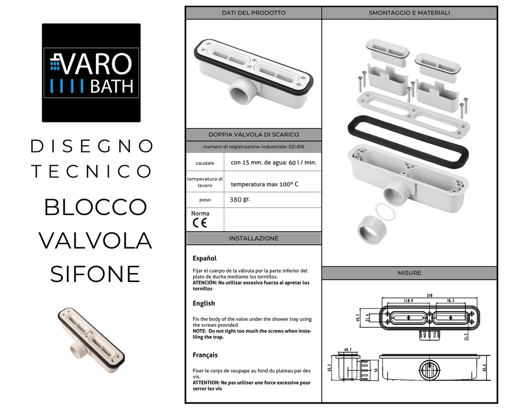Base de duche em resina STYLE – cor creme intenso RAL-1015 e outras – textura ardósia – antibacteriana e antiderrapante. Grelha oculta - Image 5