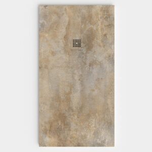 Base de duche efeito cimento ASPERO - antiderrapante STONE 3D moderno – imagem 1