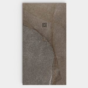 Base de duche efeito cimento GRAVA - antiderrapante STONE 3D moderno – imagem 1