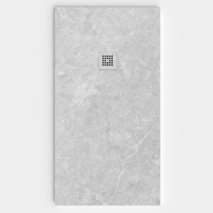 Base de duche efeito cimento MINERALI - antiderrapante STONE 3D moderno – imagem 1