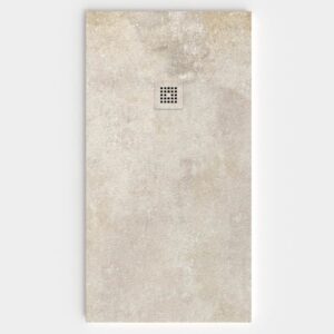 Base de duche efeito cimento ROTTERDAM - antiderrapante STONE 3D moderno – imagem 1