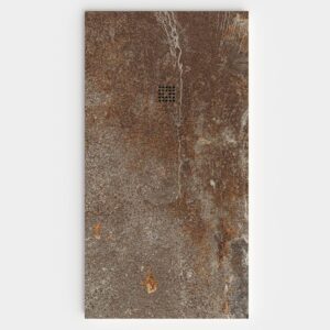 Base de duche em resina com textura de ardósia. Efeito mármore TEMARI - antiderrapante STONE 3D moderno – imagem 1