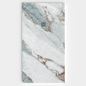 Base de duche em resina com textura de ardósia. Efeito mármore ILMORIN - antiderrapante STONE 3D moderno – imagem 1