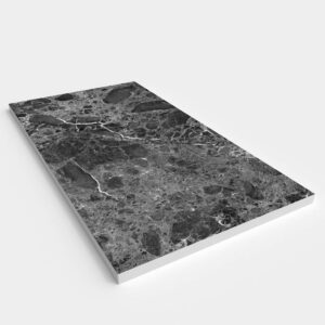 Base de duche em resina com textura de ardósia. Efeito mármore VAREON - antiderrapante STONE 3D moderno – imagem 2
