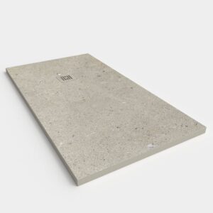Base de duche efeito cimento BRUTAL - antiderrapante STONE 3D moderno – imagem 2