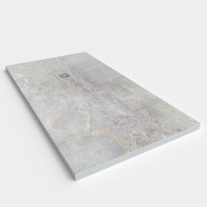 Base de duche efeito cimento BRUTO - antiderrapante STONE 3D moderno – imagem 2