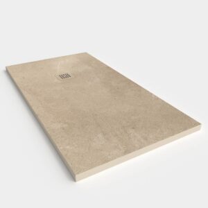Base de duche efeito cimento HORMIGON ZEN - antiderrapante STONE 3D moderno – imagem 2