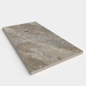 Base de duche efeito cimento OBRAGRIS - antiderrapante STONE 3D moderno – imagem 2