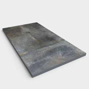 Base de duche efeito cimento RAWSTONE - antiderrapante STONE 3D moderno – imagem 2