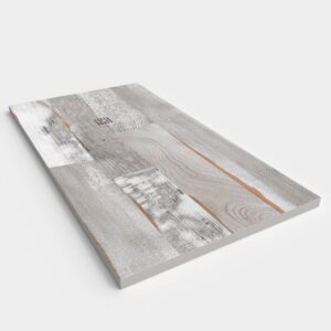 Base de duche em resina com efeito madeira THALEN, textura de ardósia - antiderrapante STONE 3D moderno – imagem 2