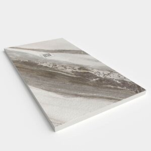 Base de duche em resina com textura de ardósia. Efeito mármore MELURA - antiderrapante STONE 3D moderno – imagem 2