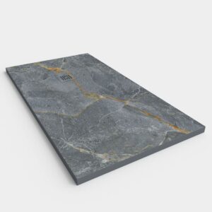 Base de duche em resina com textura de ardósia. Efeito mármore LUNARTH - antiderrapante STONE 3D moderno – imagem 2