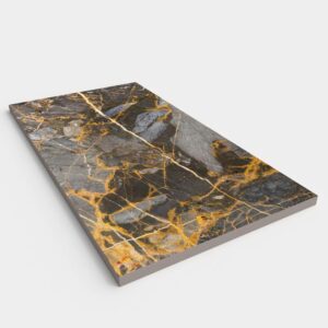 Base de duche em resina com textura de ardósia. Efeito mármore LORENTH - antiderrapante STONE 3D moderno – imagem 2