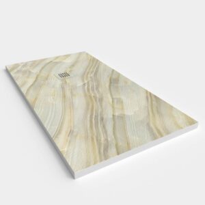 Base de duche em resina com textura de ardósia. Efeito mármore LITHIRA - antiderrapante STONE 3D moderno – imagem 2