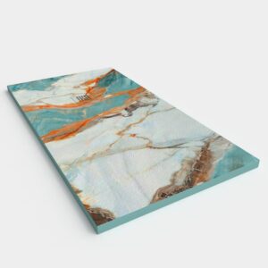 Base de duche em resina com textura de ardósia. Efeito mármore YVENNA - antiderrapante STONE 3D moderno – imagem 2
