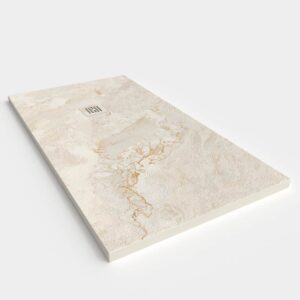 Base de duche em resina com textura de ardósia. Efeito mármore BRUMELITH - antiderrapante STONE 3D moderno – imagem 2