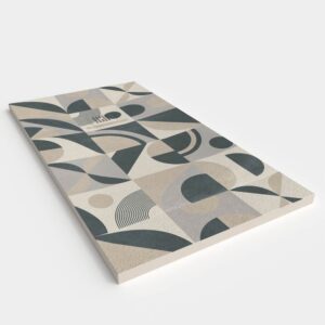 Base de duche em resina com textura de ardósia. Efeito hidráulico CANALON - antiderrapante STONE 3D moderno – imagem 2