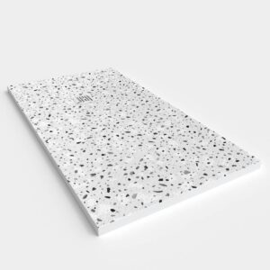 Base de duche efeito terrazzo GRAVELLE - antiderrapante STONE 3D moderno – imagem 2