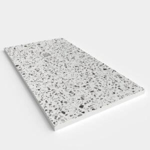 Base de duche efeito terrazzo SURNYX - antiderrapante STONE 3D moderno – imagem 2