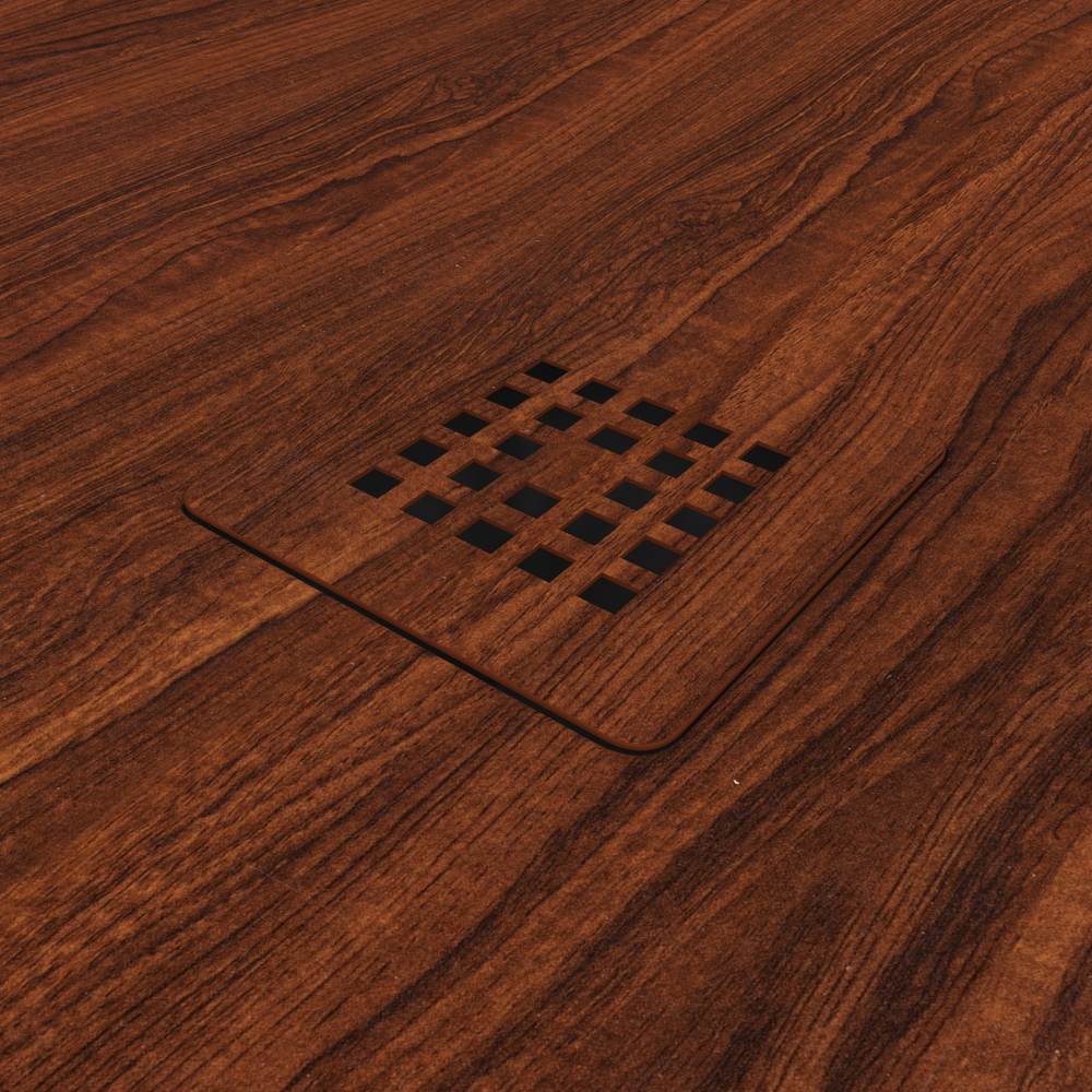 Base de duche em resina com efeito madeira LUAR, textura de ardósia - antiderrapante STONE 3D moderno – imagem 3