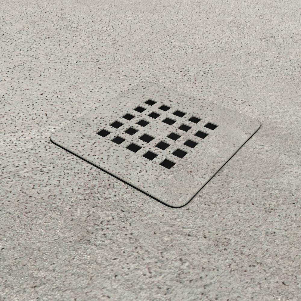 Base de duche efeito cimento NIEBLA - antiderrapante STONE 3D moderno – imagem 3
