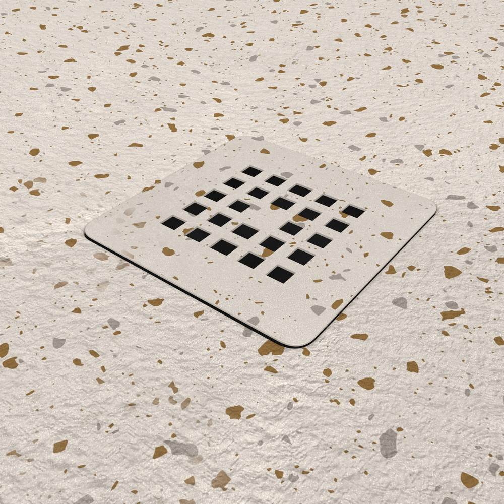 Base de duche em resina com textura de ardósia. Efeito mármore LUREX - antiderrapante STONE 3D moderno – imagem 3