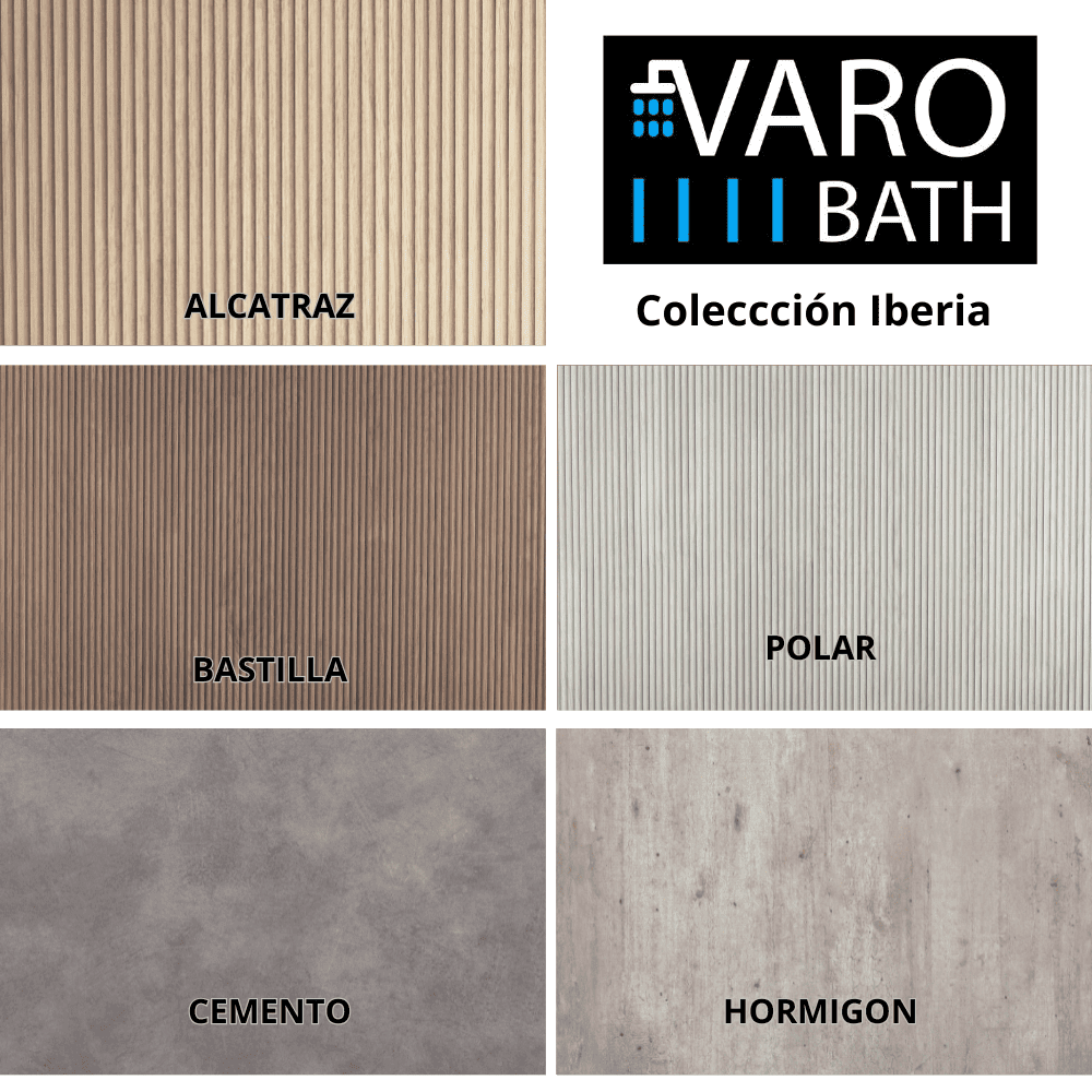 Móvel de casa de banho com pés LUXOR 6 gavetas BRANCO com tampo porcelana BRANCO – imagem 6