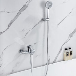 Kit Banho/Duche Monocomando NATURE Preto Fosco