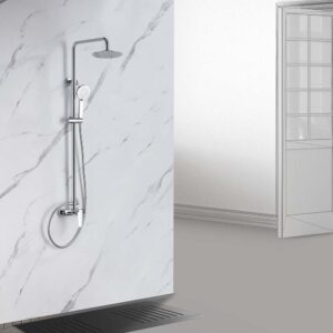 Conjunto de Duche Monocomando NATURE Cromado