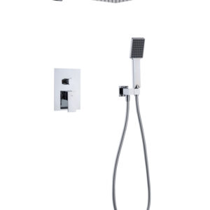Conjunto de Duche Encastrável DREAM Cromado