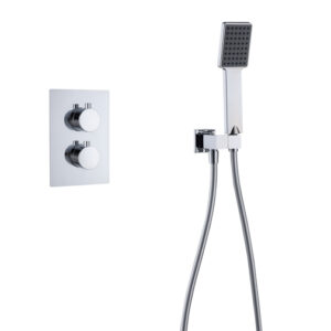 Conjunto de Duche Termostático Encastrável ETERNITY Cromado