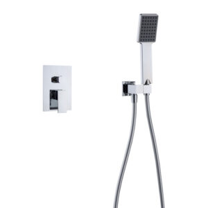 Conjunto de Duche Encastrável SPIRIT Cromado