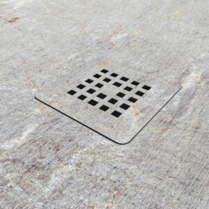 Base de duche efeito cimento Loja - - antiderrapante STONE 3D moderno – imagem 2