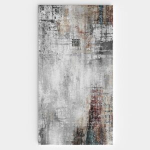 Base de duche efeito cimento Nube - - antiderrapante STONE 3D moderno – imagem 1