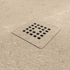 Base de duche efeito cimento Brush- - antiderrapante STONE 3D moderno – imagem 2