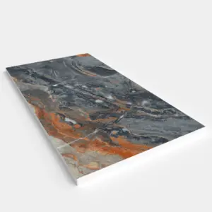 Base de duche em resina com textura de ardósia. Efeito mármore ATHENEA - antiderrapante STONE 3D moderno – imagem 2