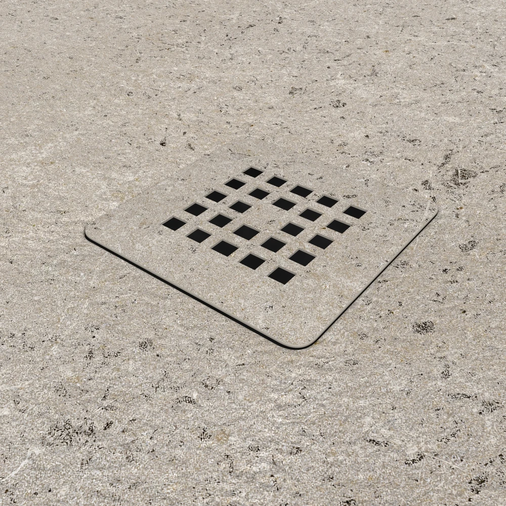 Base de duche em resina com textura de ardósia. Efeito mármore DISTONIC - antiderrapante STONE 3D moderno – imagem 3
