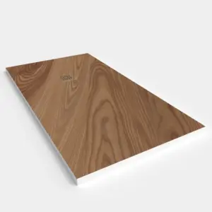 Base de duche em resina com efeito madeira FORAST GRAIN, textura de ardósia - antiderrapante STONE 3D moderno – imagem 2