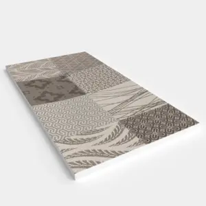 Base de duche em resina com textura de ardósia. Efeito hidráulico MALAXIA - antiderrapante STONE 3D moderno – imagem 2