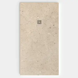 Base de duche efeito terrazzo MISCO - antiderrapante STONE 3D moderno – imagem 1