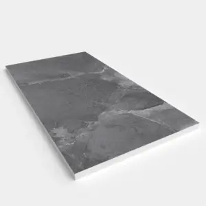 Base de duche em resina com textura de ardósia. Efeito mármore PONI - antiderrapante STONE 3D moderno – imagem 2