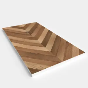 Base de duche em resina com efeito madeira SELVA WOOD, textura de ardósia - antiderrapante STONE 3D moderno – imagem 2