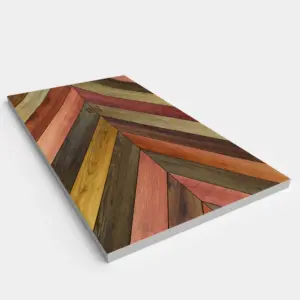Base de duche em resina com efeito madeira SELVA ZEN, textura de ardósia - antiderrapante STONE 3D moderno – imagem 2