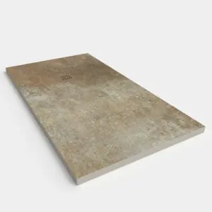 Base de duche em resina com textura de ardósia. Efeito mármore STEROID - antiderrapante STONE 3D moderno – imagem 2