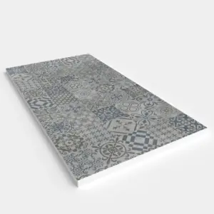 Base de duche em resina com textura de ardósia. Efeito hidráulico TENTATION - antiderrapante STONE 3D moderno – imagem 2