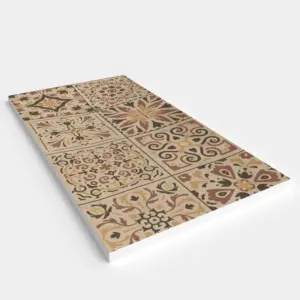 Base de duche em resina com textura de ardósia. Efeito hidráulico TREZILIA - antiderrapante STONE 3D moderno – imagem 2