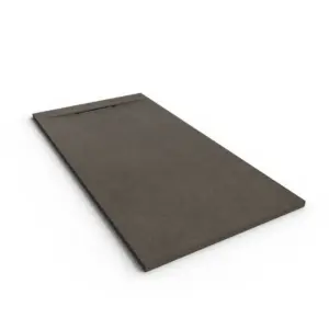 Base de duche PLASTER 3D efeito cimento artisan – perspetiva