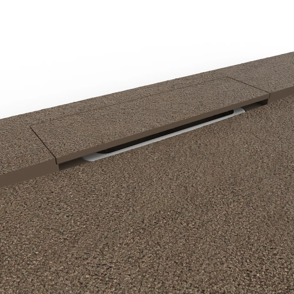 Base de duche PLASTER 3D efeito cimento formwork – detalhe