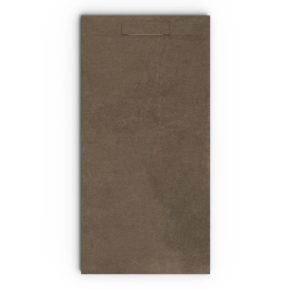 Base de duche PLASTER 3D efeito cimento formwork – vista frontal