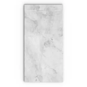 Base de duche PLASTER 3D efeito cimento grain – vista frontal